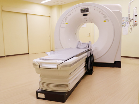 CT (富士フイルム社製 16列Multi slice CT Supria Advance FR)